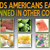 10 American Foods that are Banned in Other Countries