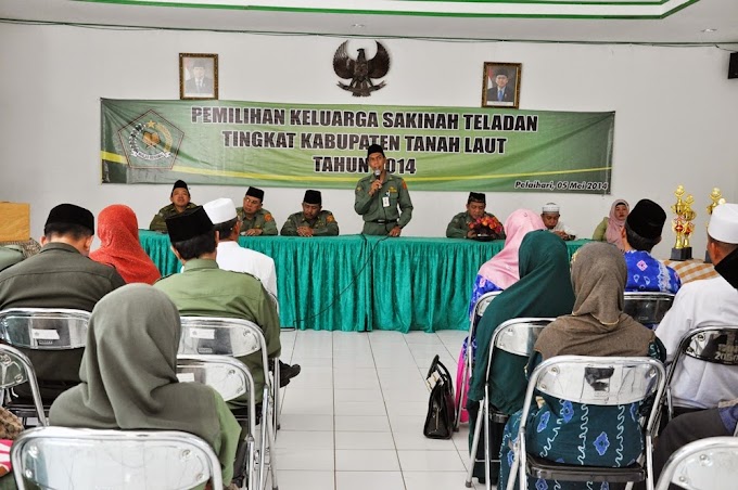 Pemilihan Keluarga Sakinah Teladan di Kab.Tala Tahun 2014