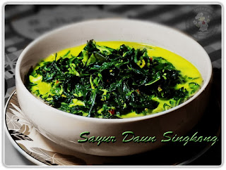 Resep Cara Membuat Sayur Daun Singkong Sederhana Nan Lezat