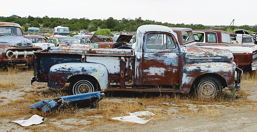 Junkyard desert delight 1951 Ford F100 more classic pickup trucks