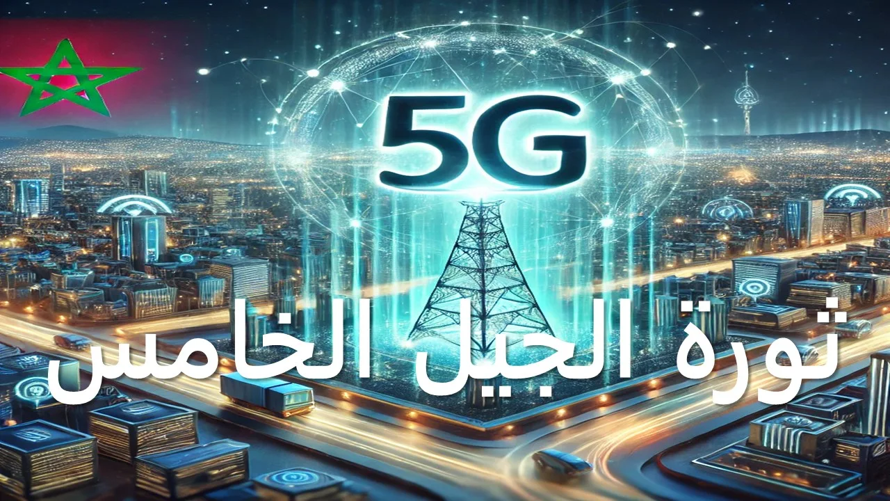 تقنية الجيل الخامس في المغرب، شبكات 5G، مستقبل الاتصالات في المغرب، سرعة الإنترنت 5G، تغطية 5G في المغرب، تأثير 5G على الاقتصاد، التحول الرقمي في المغرب، تطوير البنية التحتية للاتصالات، شركات الاتصالات المغربية، إنترنت الأشياء والمدن الذكية،