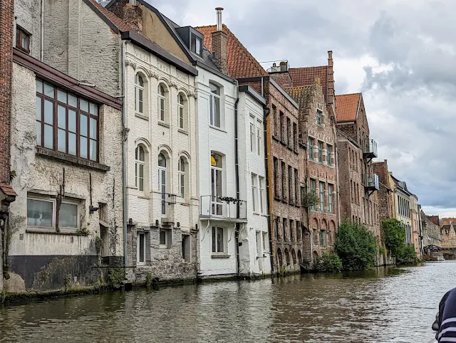 1 Day in Ghent: Buildings viewed from a boat cruise