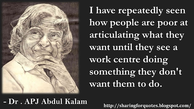 APJ abdul Kalam Inspirational Quotes  - 09 | Sharing for Quotes