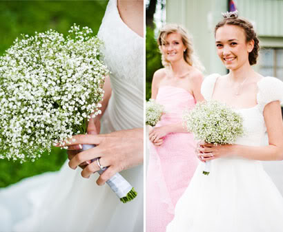 I 39m starting to like the idea of baby breath bouquets