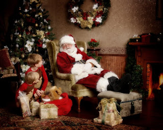 Santa sleeping pictures