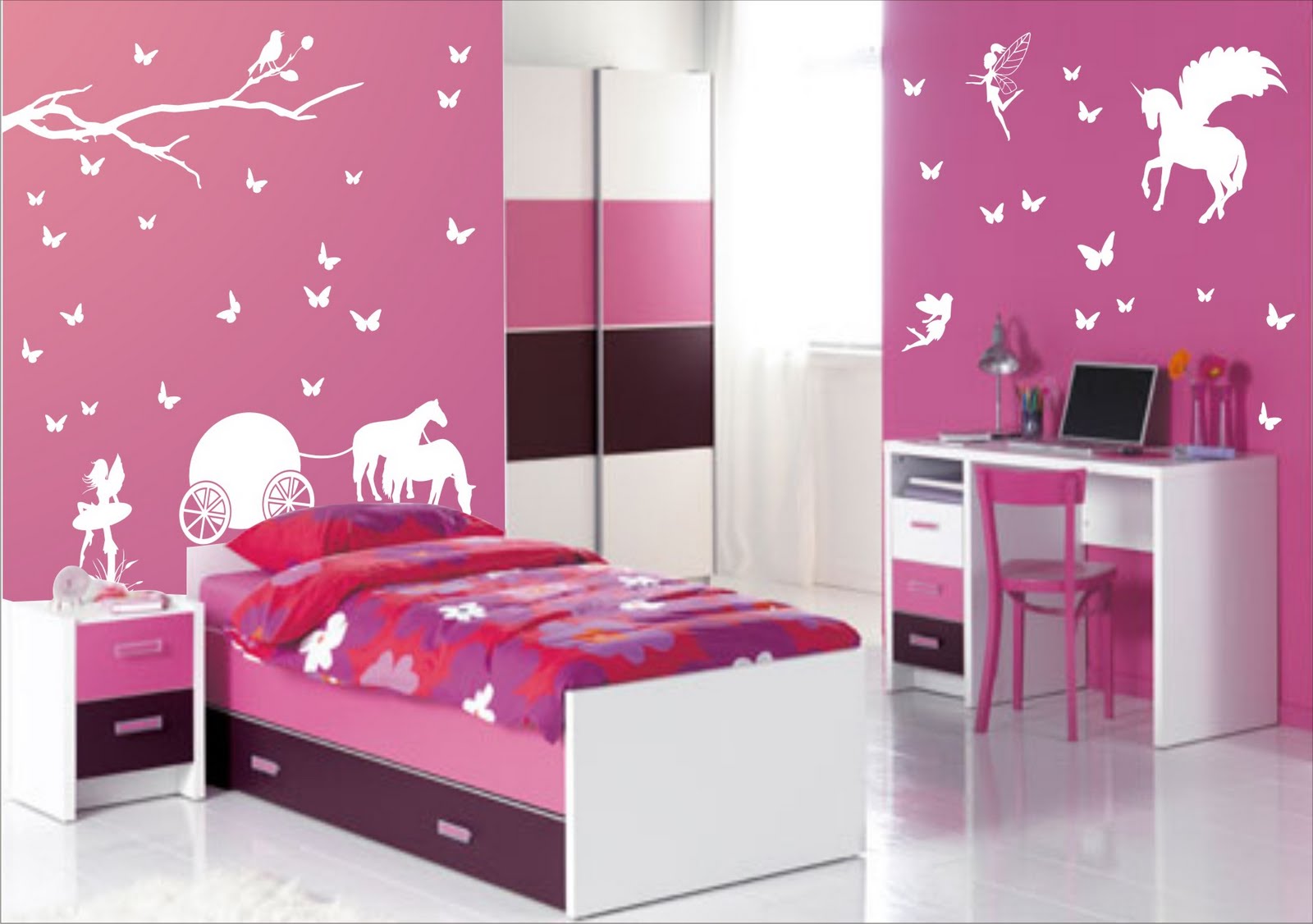 Little Girl Bedrooms Designs