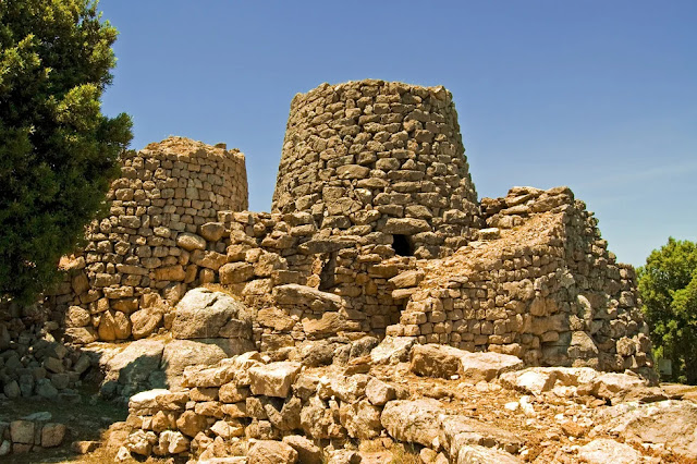 Nuraghe Sebrissi, Osini, Σαρδηνία, που χρονολογείται περίπου στο 1800-1000 π.Χ.