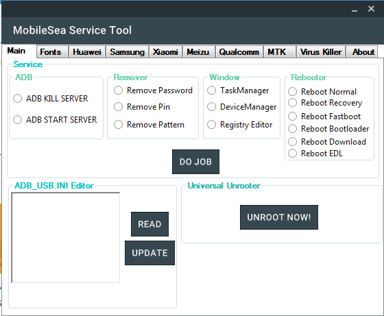 Mobilesea Service Tool V3.3 Crack FREE