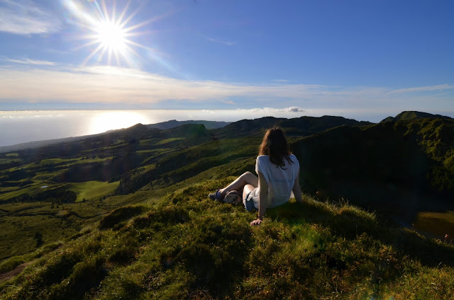 San miguel Azores Ruta Lagoas empadadas Lagoa Eguas crater caldeira