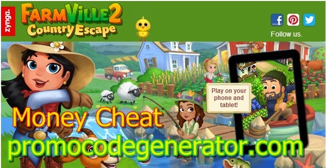 Promo Code Generator: FarmVille 2 Country Escape Cheat