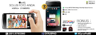 Spesifikasi Cyrus Apel Dual Core Jelly Bean