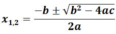 cara mencari akar kuadrat memakai microsoft excel Ahli Matematika Penyelesaian Persamaan Kuadrat (Rumus ABC di Excel)