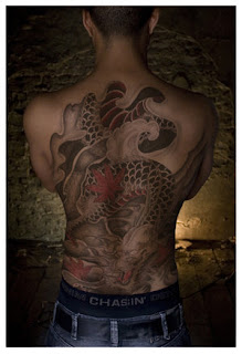 Back Body Japanese Tattoo Ideas Especially Dragon Tattoo Designs With Picture Back Body Japanese Dragon Tattoo Gallery 6