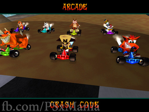 PSX Mania: Download CTR (Crash Team Racing)