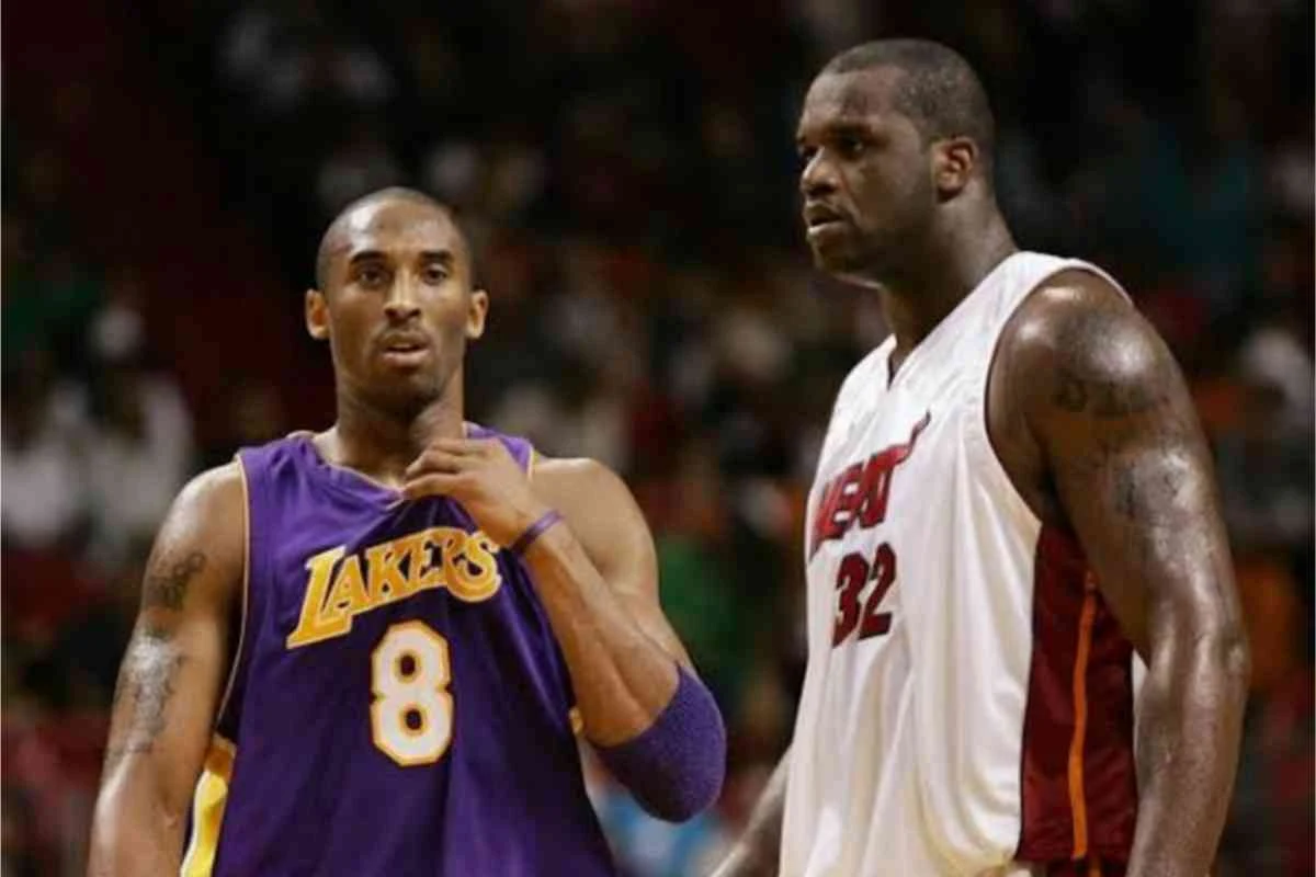 Kobe Byant and Shaquille O'Neal