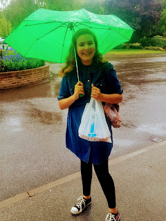 Top Ender in the Rain at the London LDS Temple Distribution Centre
