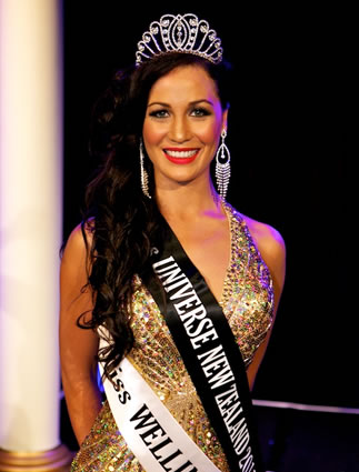 Represent New Zealand at the Miss Universe 2011 pageant in Brazil Profile