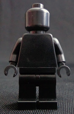 Black Monochrome Minifigure