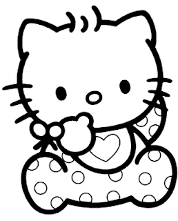 Hello Kitty for Coloring, part 3