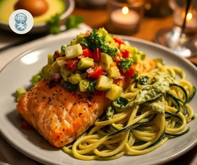 Light Avocado Dinner with Omega-3 Boost