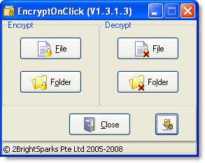 EncryptOnClick : cryptez vos données en un clic