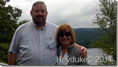 slh With Chuck at the overlook to Great Sacandaga Lake NY