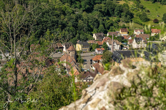 Tour des Cigognes depuis le château de l'Engelbourg