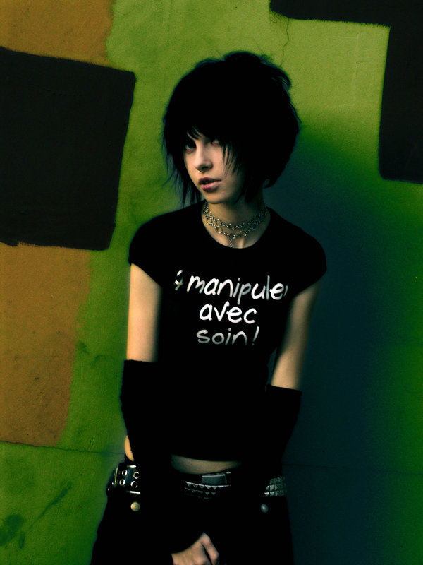 trendy style cool emo hairstyle 2010