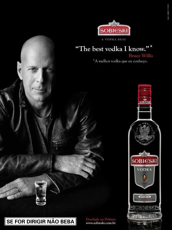 BRUCE WILLIS Testimonial for a Sobieski Vodka