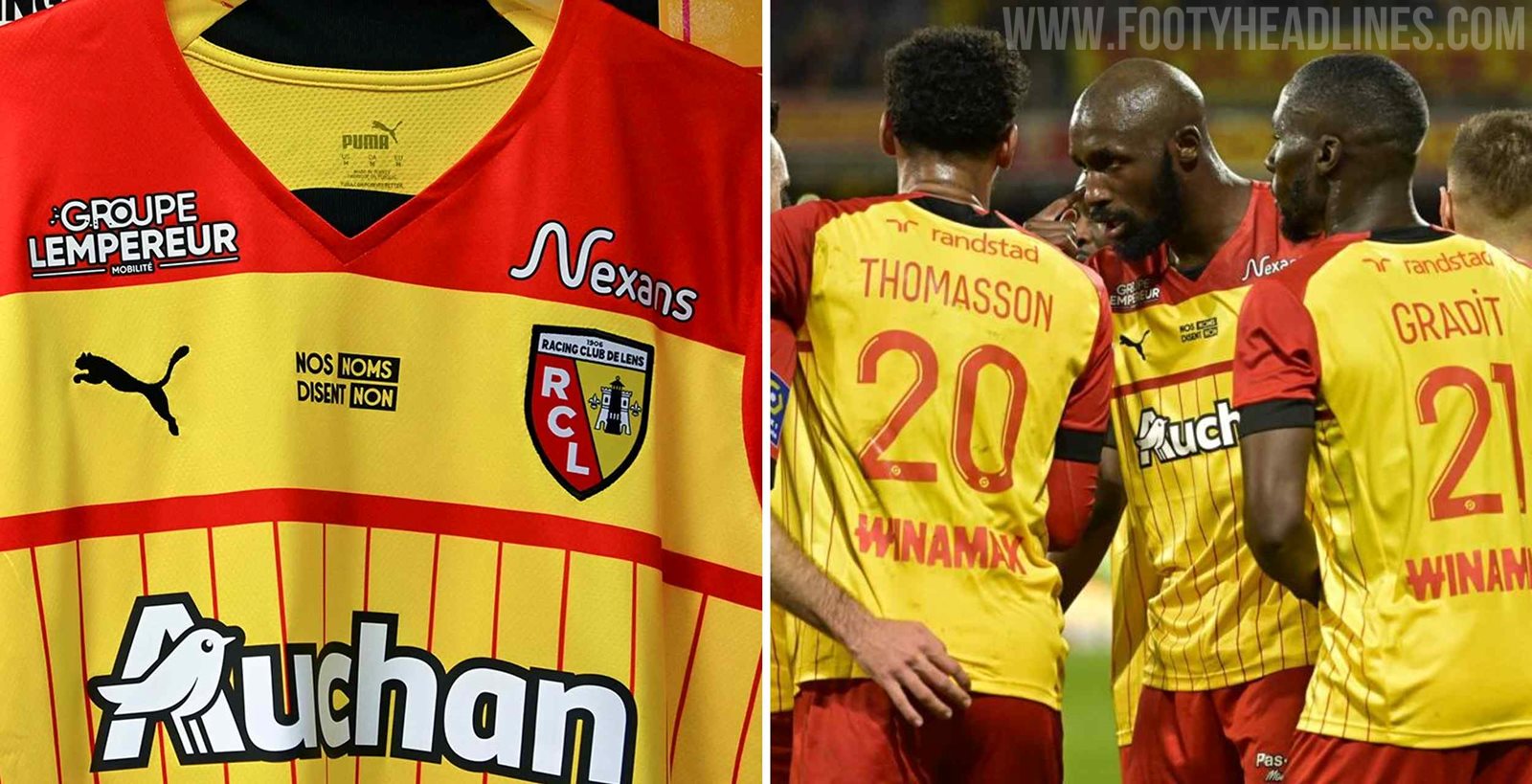 Gold RC Lens 23-24 Champions League Home Kit Released - Footy