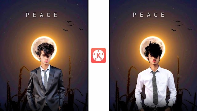 Kinemaster Moon Background Photo Editing Tutorial | Kinemaster Photo Editing | Moon Photo Editing