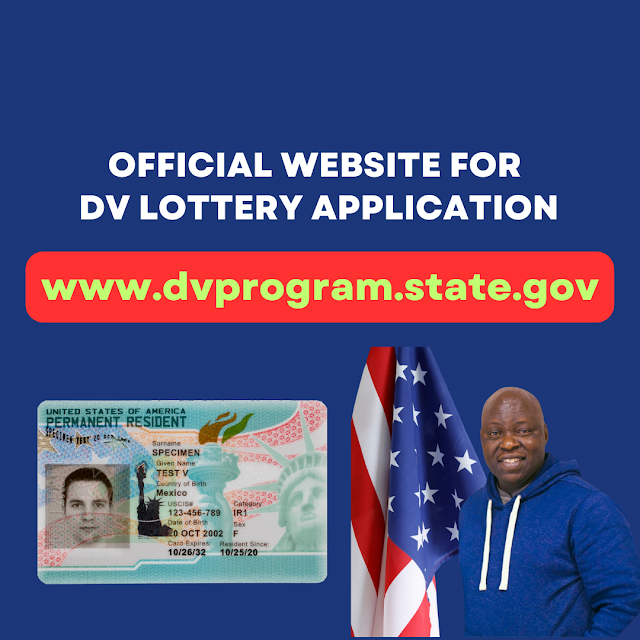 WEBSITE FOR THE DV2025 LOTTERY APPLICATION (GREEN CARD LOTTERY)