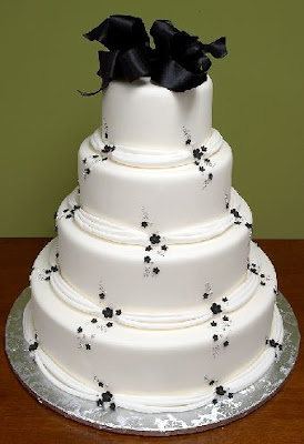 simple wedding cake