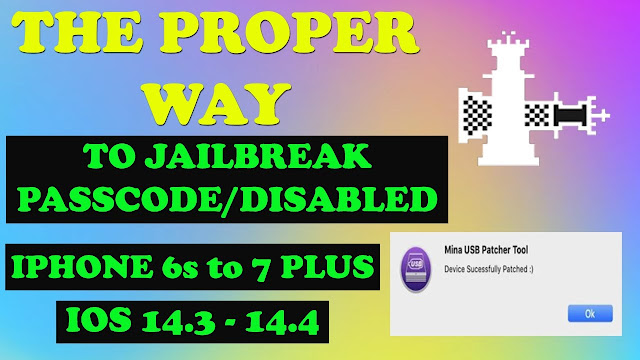 Mina USB Patcher V1.1 FREE Version | Jailbreak Device New Way - Only maC