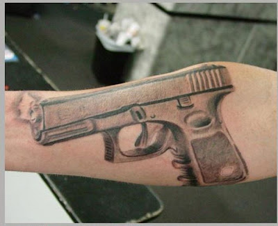 gun tattoos designs