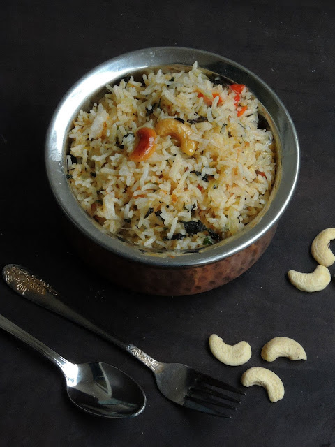 Andhra Style Pudhina Rice, Mint Rice