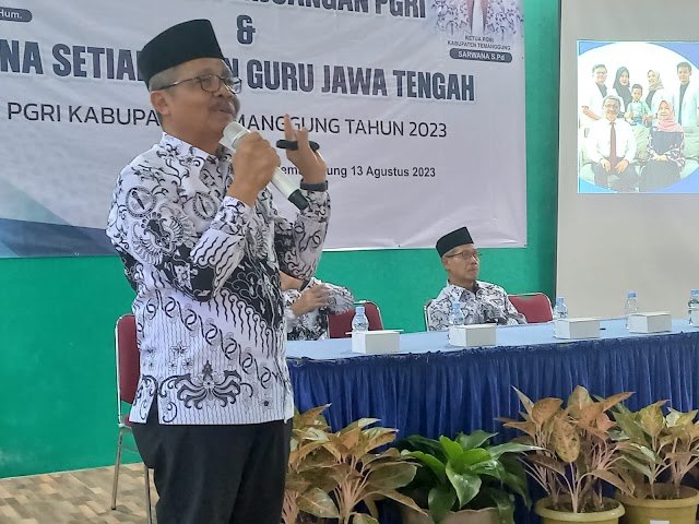 Bukan Gratisan: Dr H Muhdi Ingatkan Arti Perjuangan bagi Guru