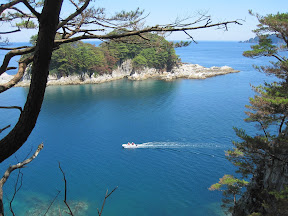 Boat ride below!