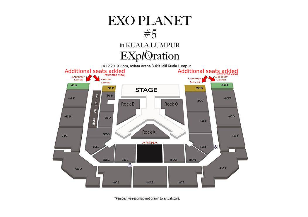 EXplOrationinMY: Additional Seats Added to CAT 1 & CAT 4