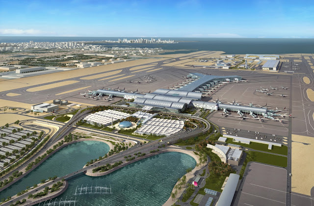 Hamad International Airport in Qatar