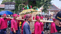  Tradisi Grebeg Maulud, Warga Padati Kawasan Masjid Gedhe Yogyakarta