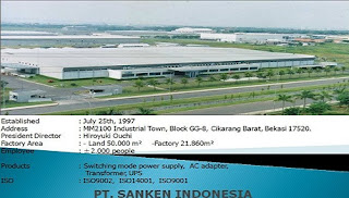 PT. Sanken Indonesia mm2100 cibitung