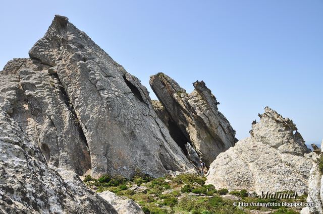 Cruz del Romero por el Canuto del risco blanco