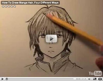 how to draw manga hairstyles. How To Draw Manga Hair,