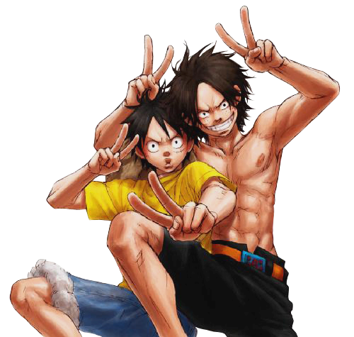 Yofrizal: luffy and ace