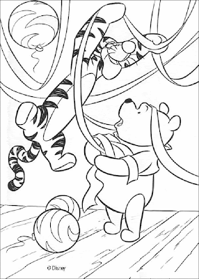 Disney Christmas Coloring Pages