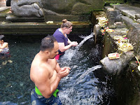 Balinese Sacred Ritual and Purification Ceremony 