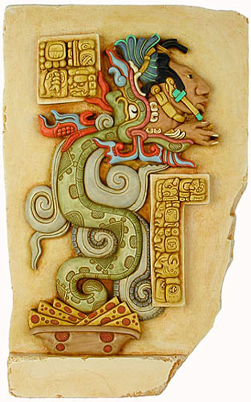 Gukumatz, the Serpent God of the K'iche' Maya