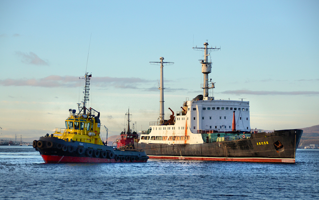 Lepse nuclear service ship