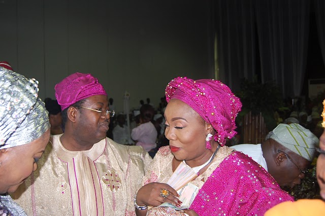 At The Wedding Of Bisi & Funke Onasanya's Son Wedding